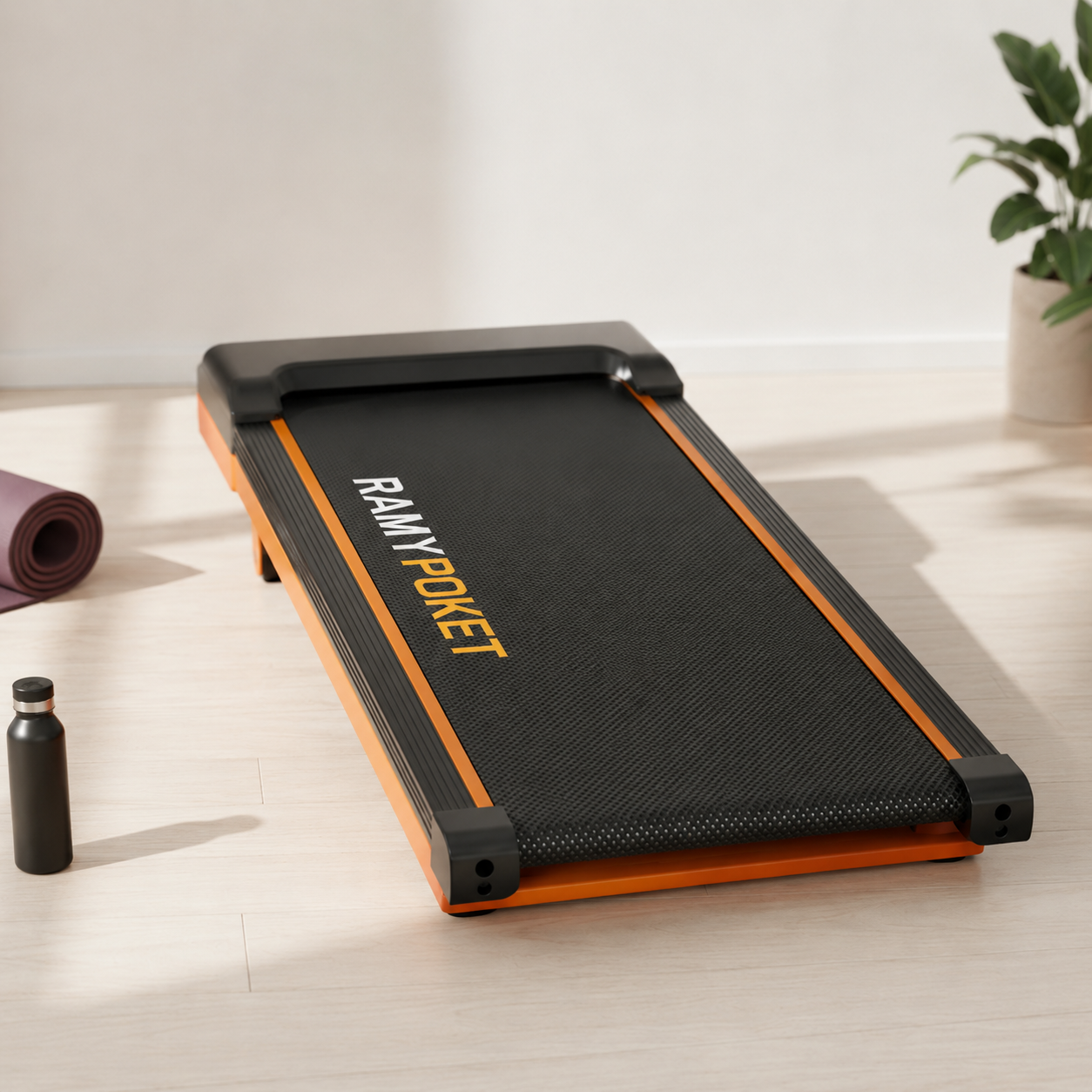Tapis de Marche Pliable et Inclinable 9% - Moteur Silencieux 2.5HP, Vitesse 1-8 km/h, Charge Max 130kg