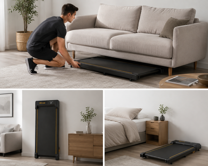 Tapis de Course Pliant Formill FT21 - Marche et Jogging à Domicile (2.5HP, 1-6 km/h)