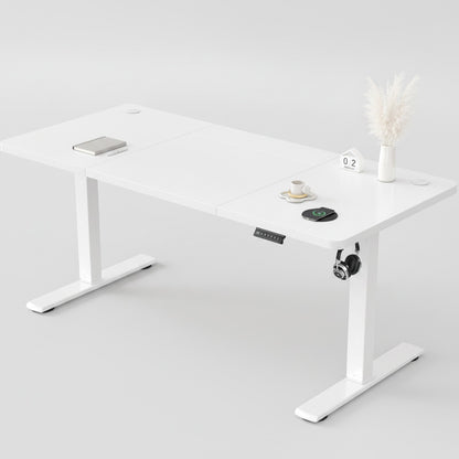 Bureau réglable en hauteur Devoko avec prise USB et réglage électrique - Expédition depuis la France