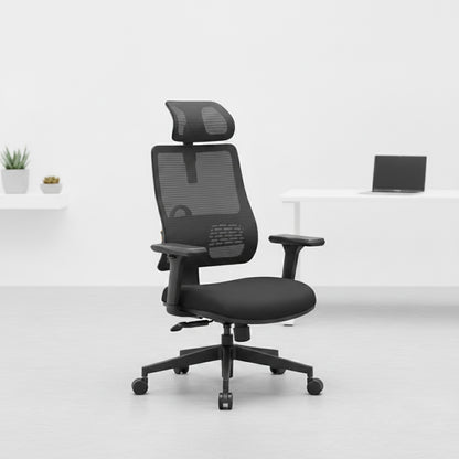 Chaise de bureau ergonomique NEWTRAL MAGICH003 : Soutien lombaire adaptatif et réglages multiples